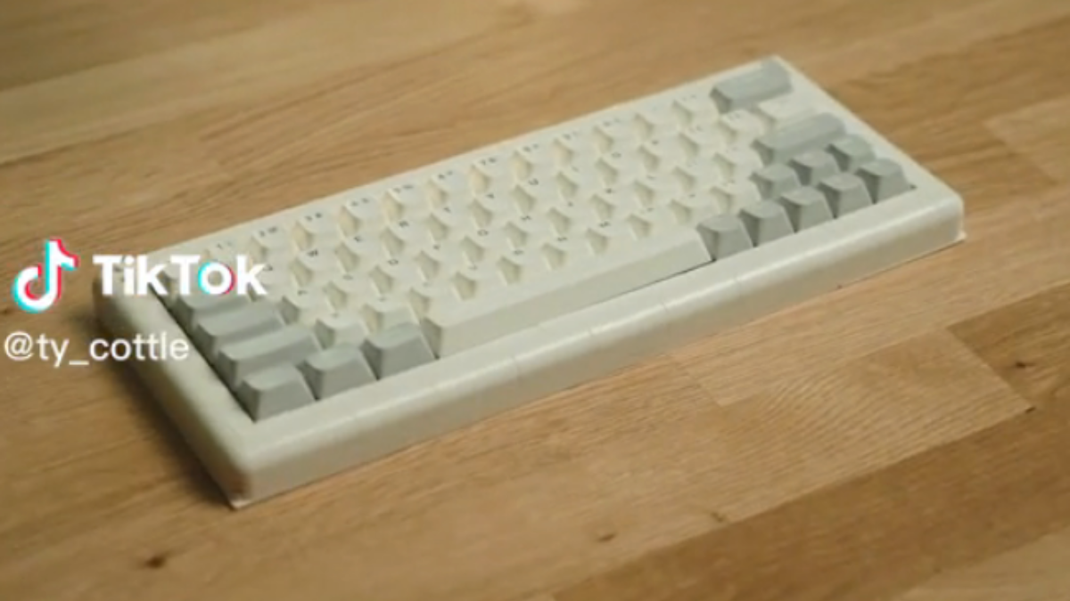 Type like LEGO with a keyboard with the most satisfying sounds