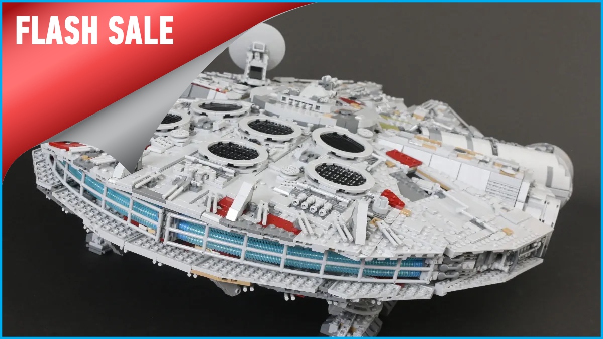 Flash sale on LEGO Star Wars UCS Millennium Falcon
