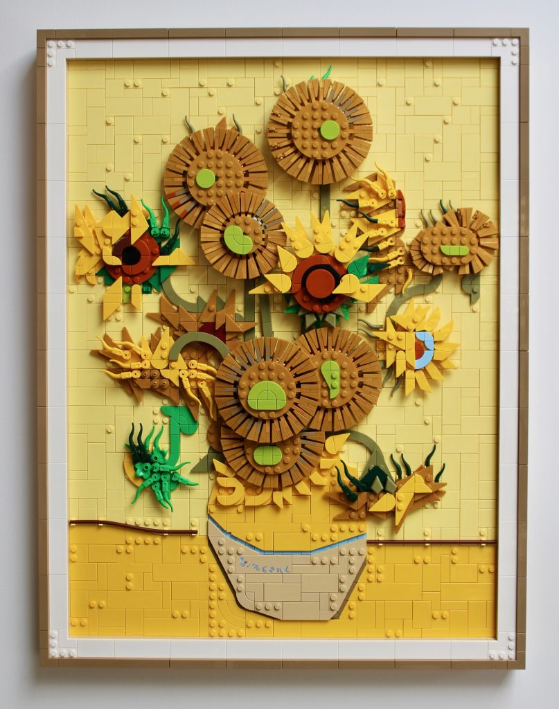 LEGO Art 31215 Vincent van Gogh Sunflowers review 2 807x1024