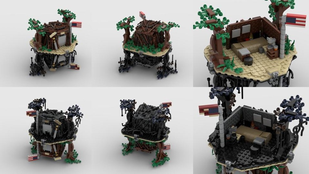 Rebrickable Castle Byers Stranger Things