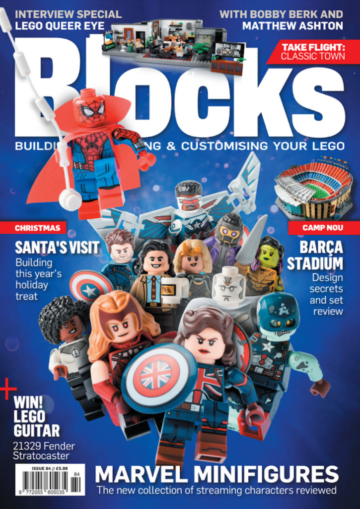 Blocks magazine rs 84 LEGO Marvel Queer Eye