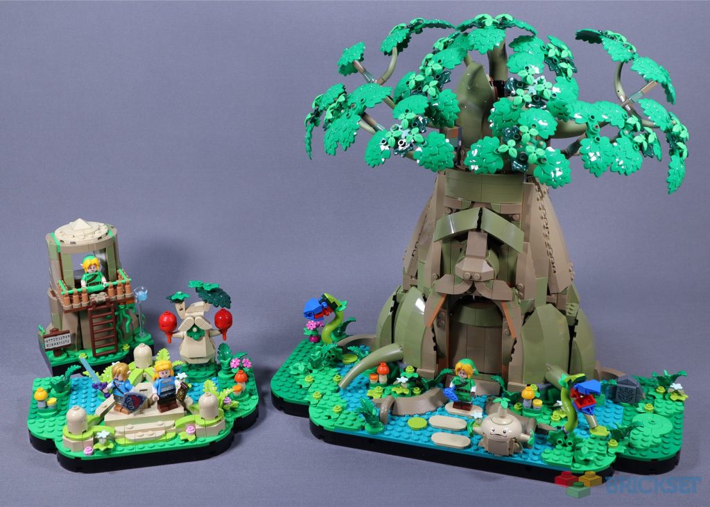 brickset 77092 the legend of zelda great deku tree all contents 1024x731