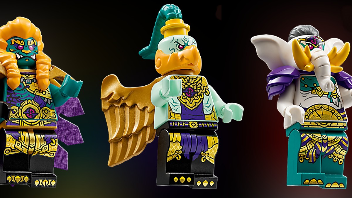 Closer look at the new LEGO Monkie Kid 2023 minifigures