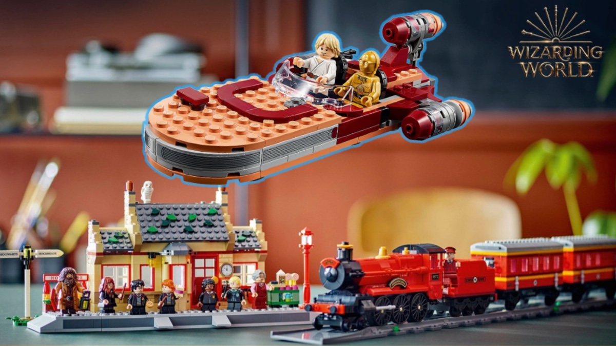 The Hogwarts Express is officially LEGO Harry Potter’s Landspeeder
