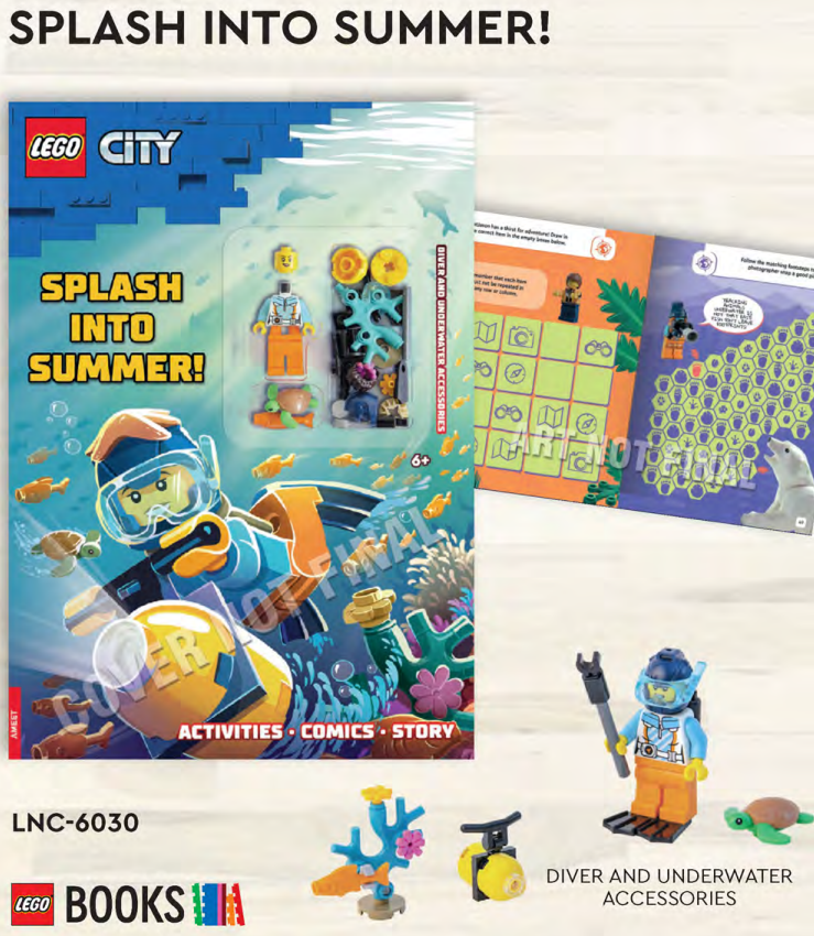 lego city splash into summer book