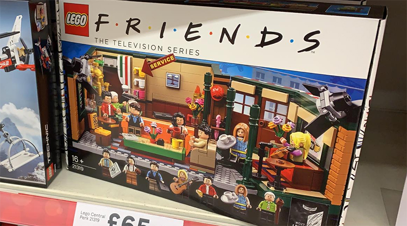 LEGO Ideas Friends 21319 Central Perk available at Tesco