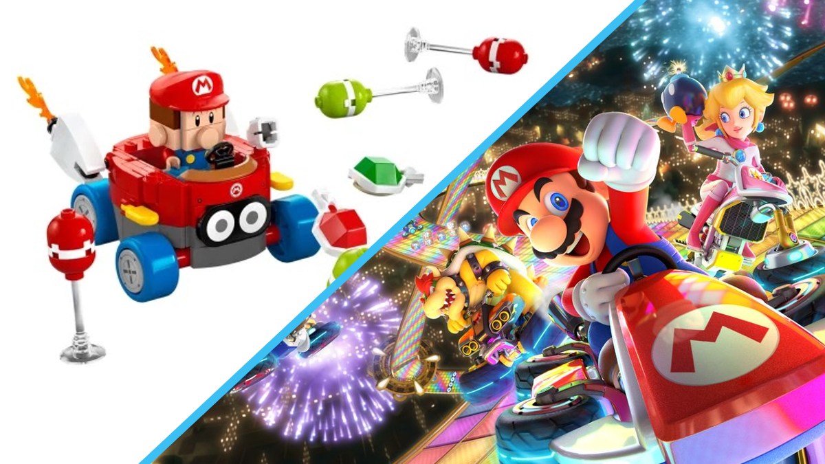 LEGO Mario Kart vehicles compare well to game versions