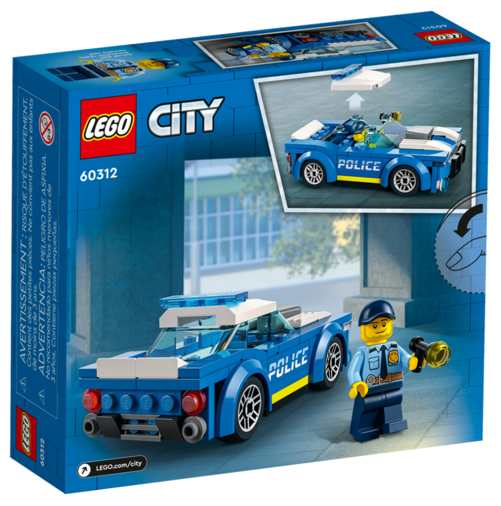 60312 Police Car box back