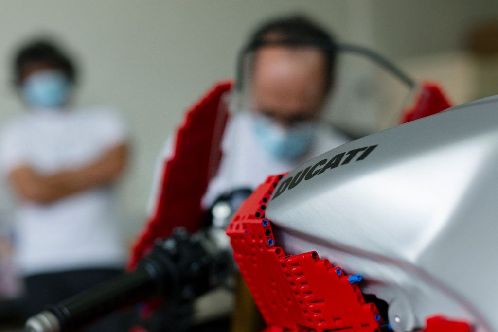 LEGO Technic life size Ducati 3