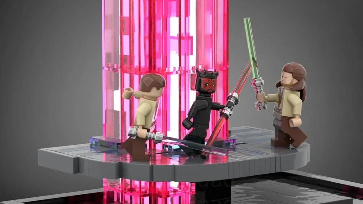 LEGO Star Wars Diorama Collection expanded to prequels in custom creations
