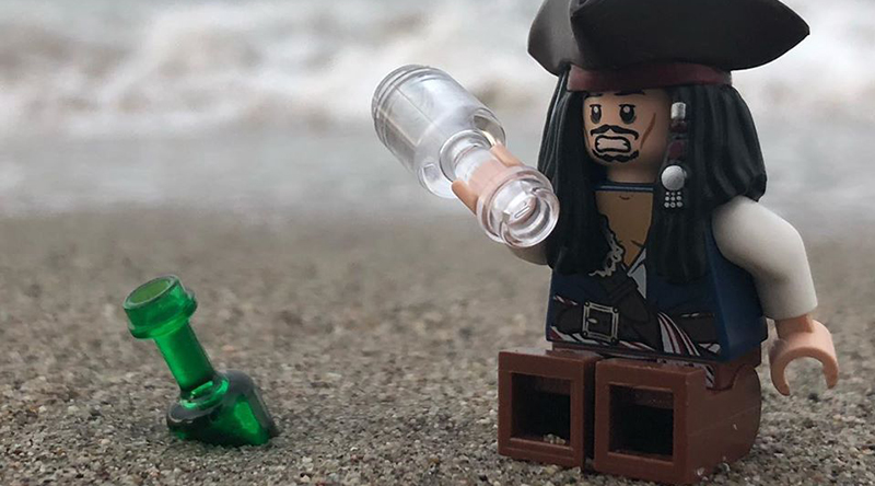 Brick Pic of the Day: The rum has gone