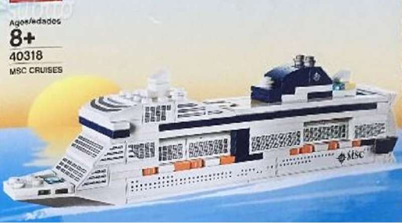 LEGO 40318 MSC Cruises set revealed