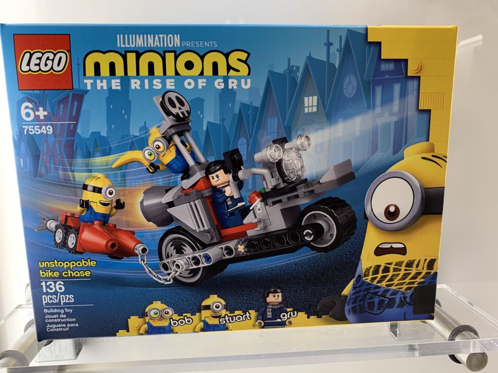 LEGO Minions 75549 Unstoppable Bike Chase 1