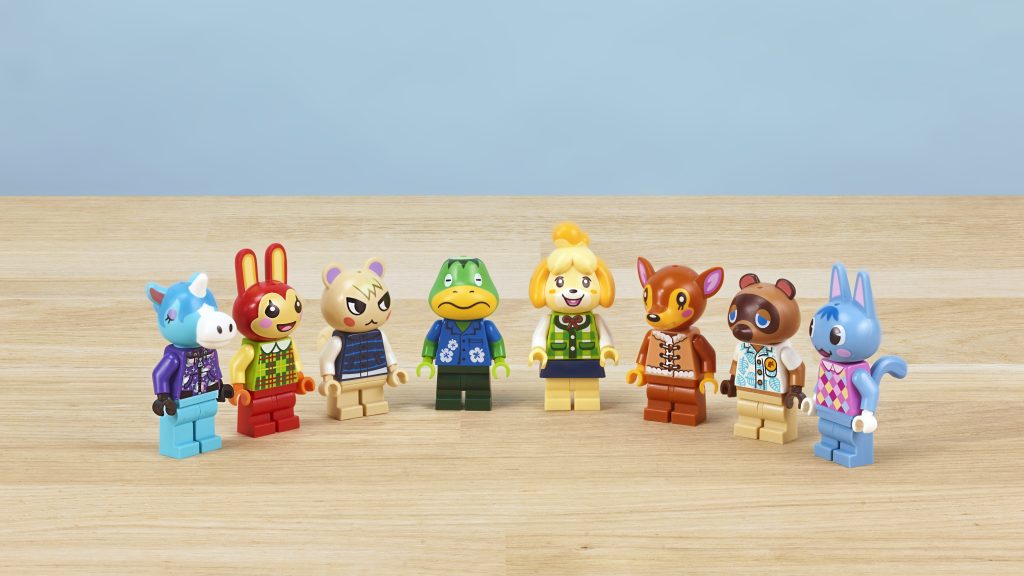 LEGO Animal Crossing minifigure line up 2 1024x576