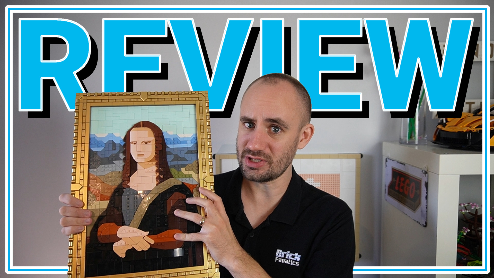 LEGO Art 31213 Mona Lisa faces a challenge when it comes to subtlety