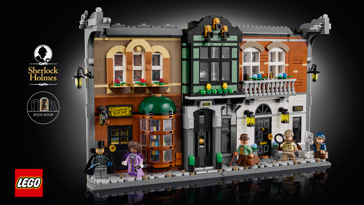 Five LEGO Icons Sherlock Holmes: Book Nook mysteries you may have missed