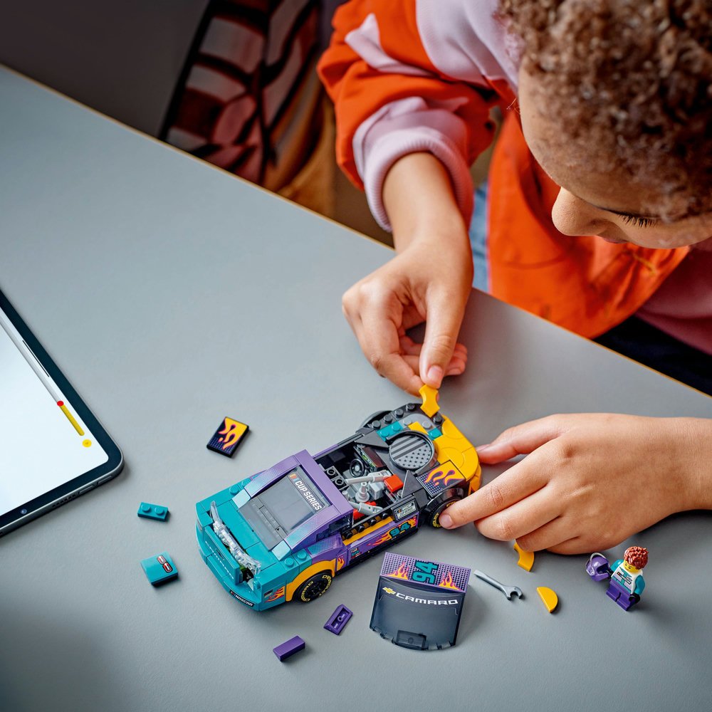 lego 76935 nascar next gen chevrolet camaro ZL1 lifestyle 2