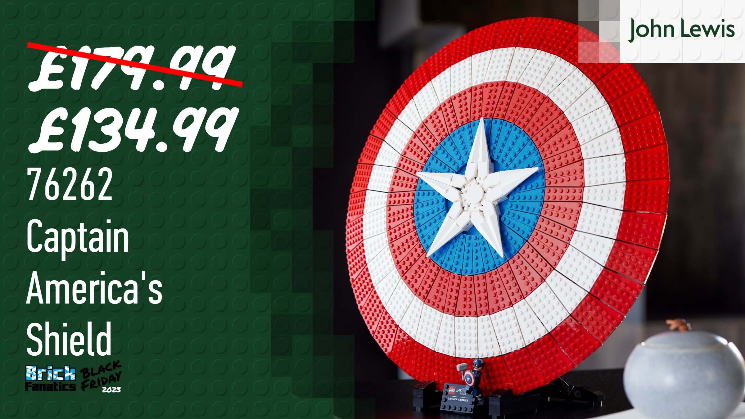 Biggest discount yet on LEGO Marvel display-ready model