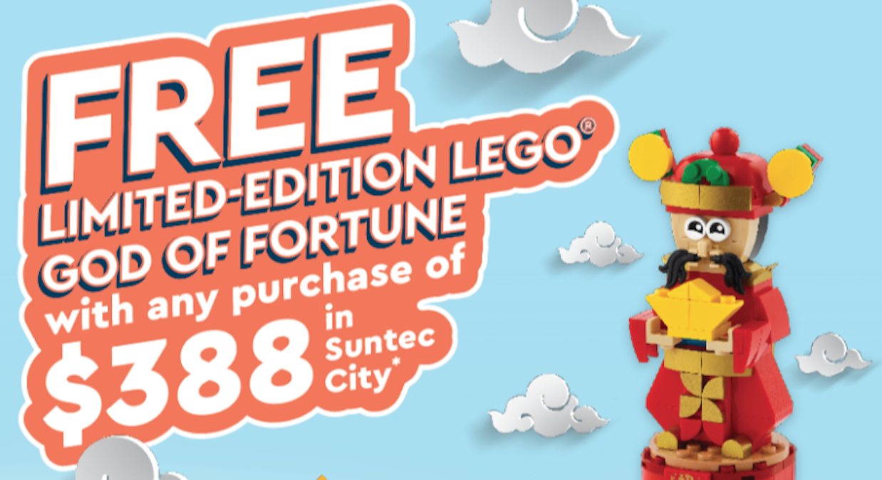 Limited-edition LEGO God of Fortune GWP set available in Singapore