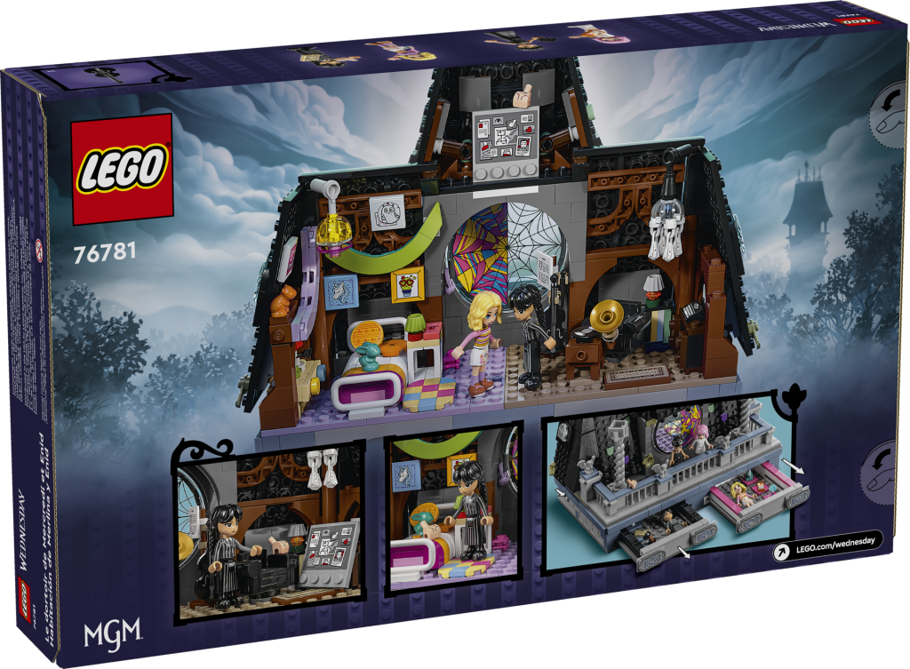 LEGO Wednesday 76781 Wednesday Enids Dorm Room box 10 1024x753