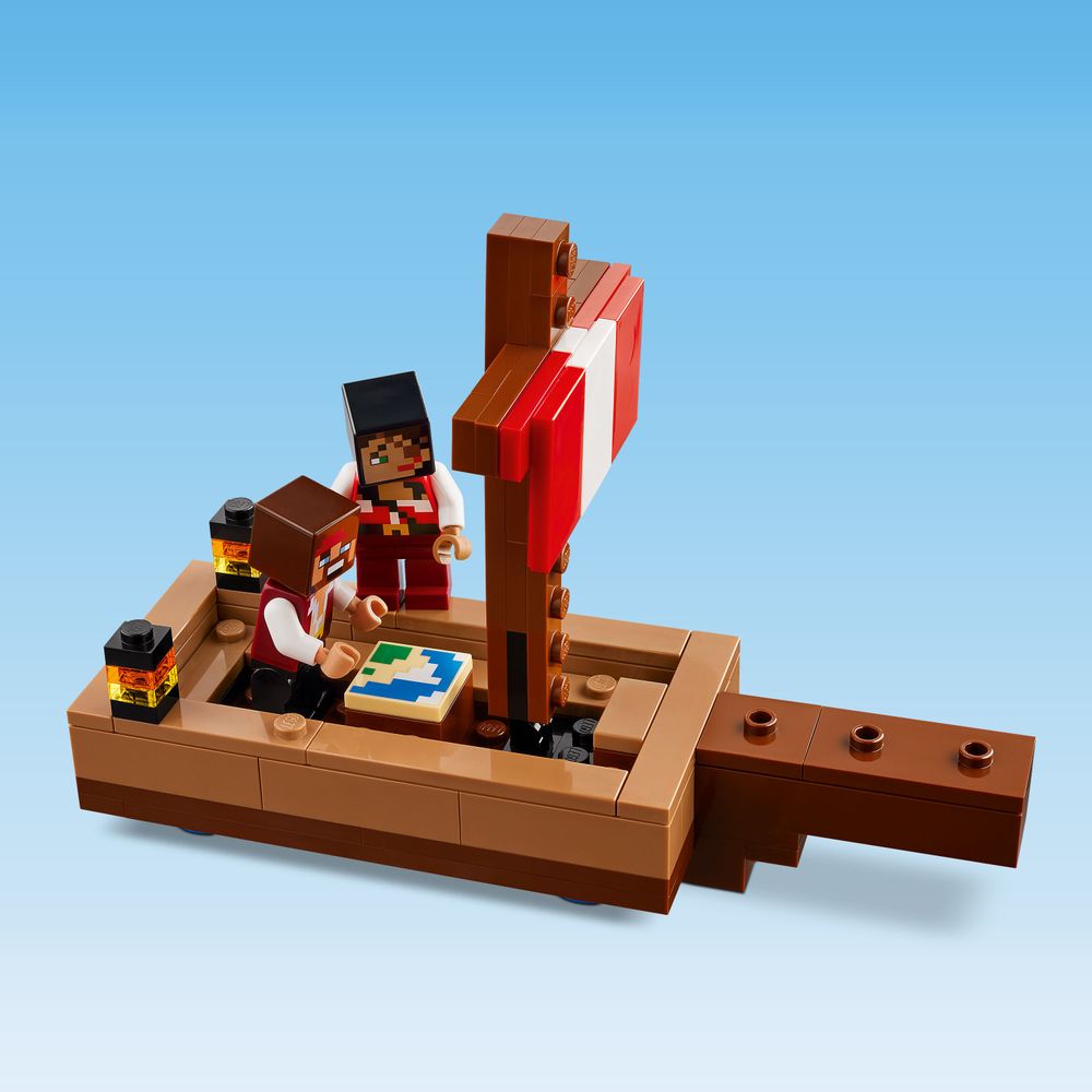 LEGO Minecraft 21259 The Pirate Ship Voyage 2