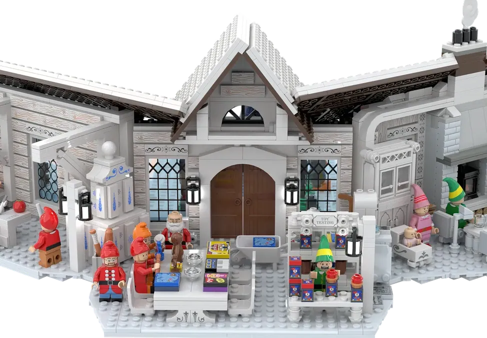 LEGO Ideas Elf the Movie North Pole 4