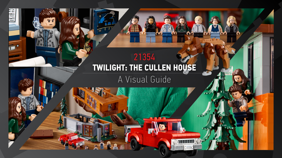 LEGO Ideas 21354 Twilight: The Cullen House visual guide and gallery
