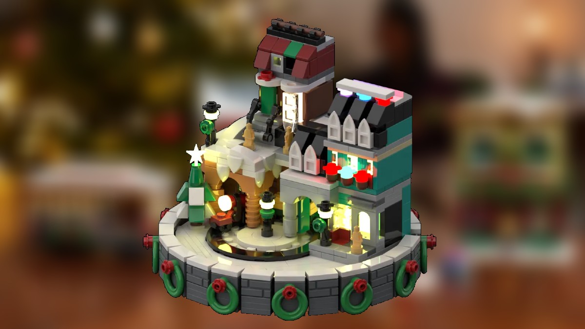 WATCH: Adorable LEGO Ideas Holiday train reaches third 2022 review
