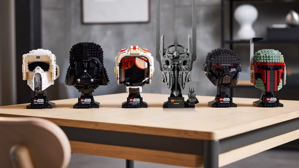 LEGO Sauron's Helmet took its lead from Star Wars in all ways but one