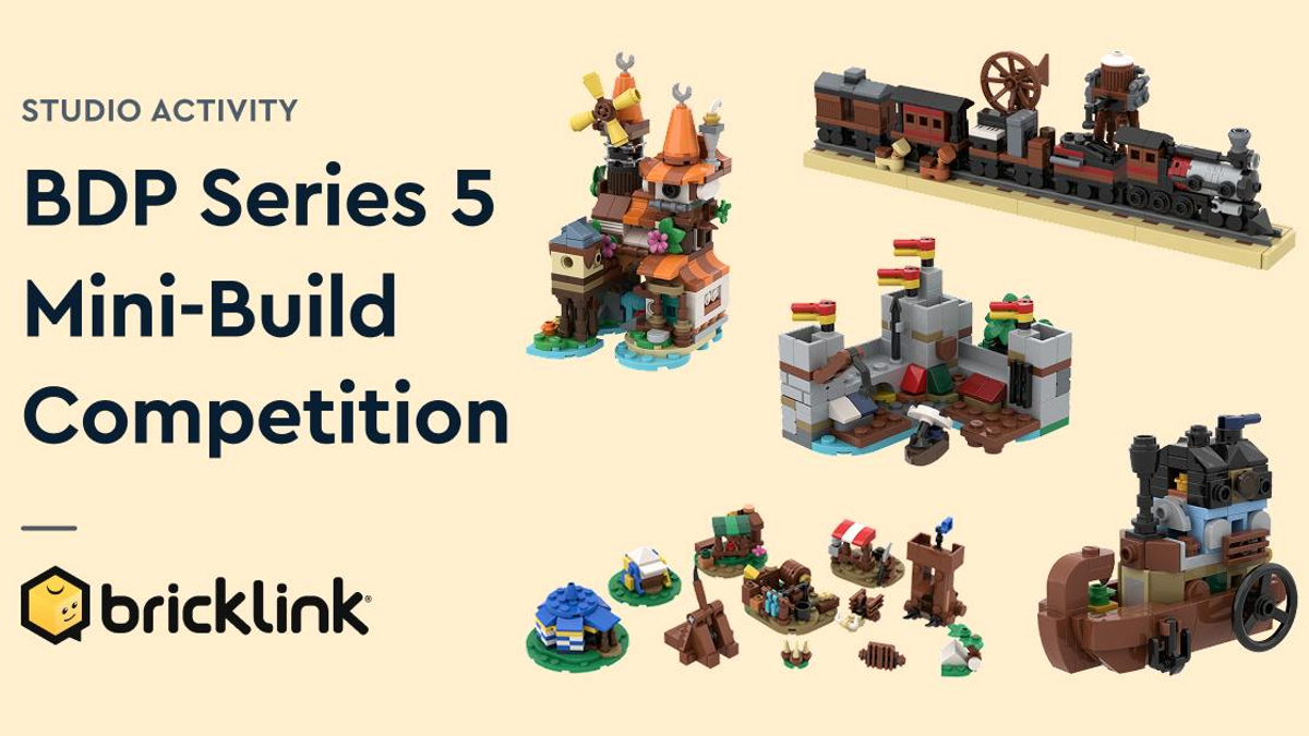 LEGO BrickLink Designer Program Series 5 Mini-Build contest now live