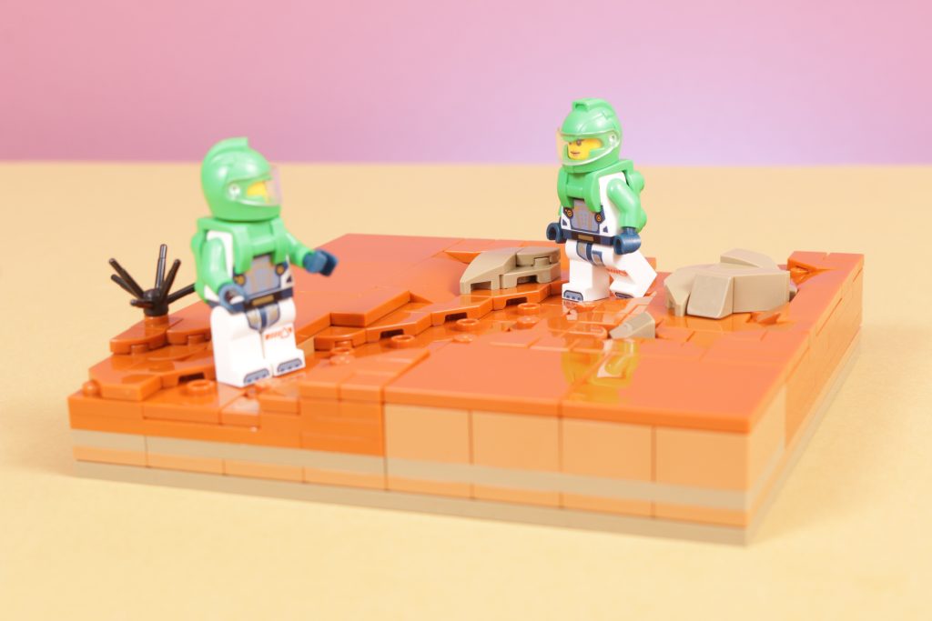 How to LEGO – Building space terrain part I step by step 36 1024x683