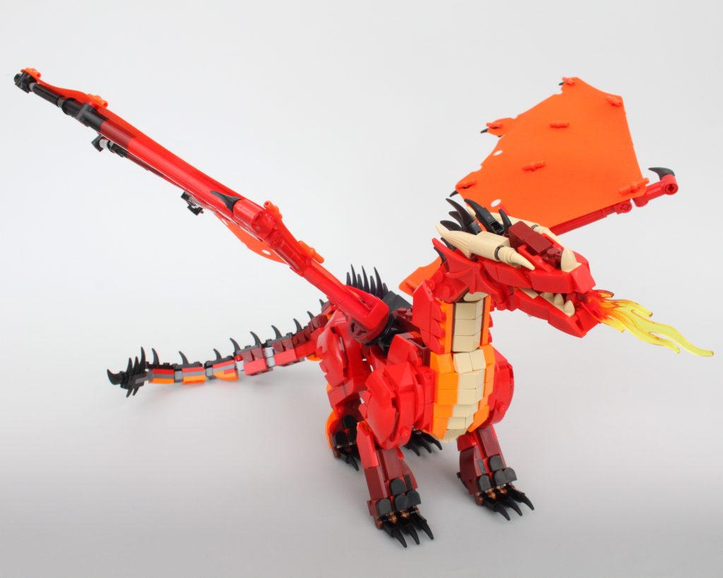 LEGO Ideas 21348 red dragons tale dungeons and dragons review 184 1024x819