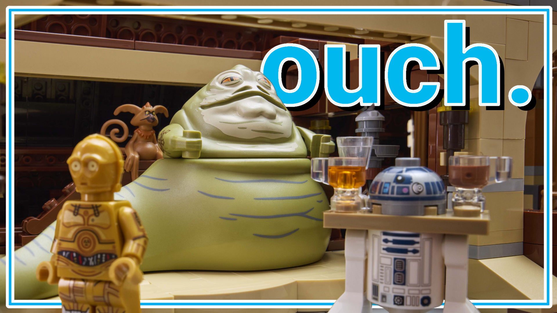 Jabba's Sail Barge is a lot of money for 90% of a LEGO set