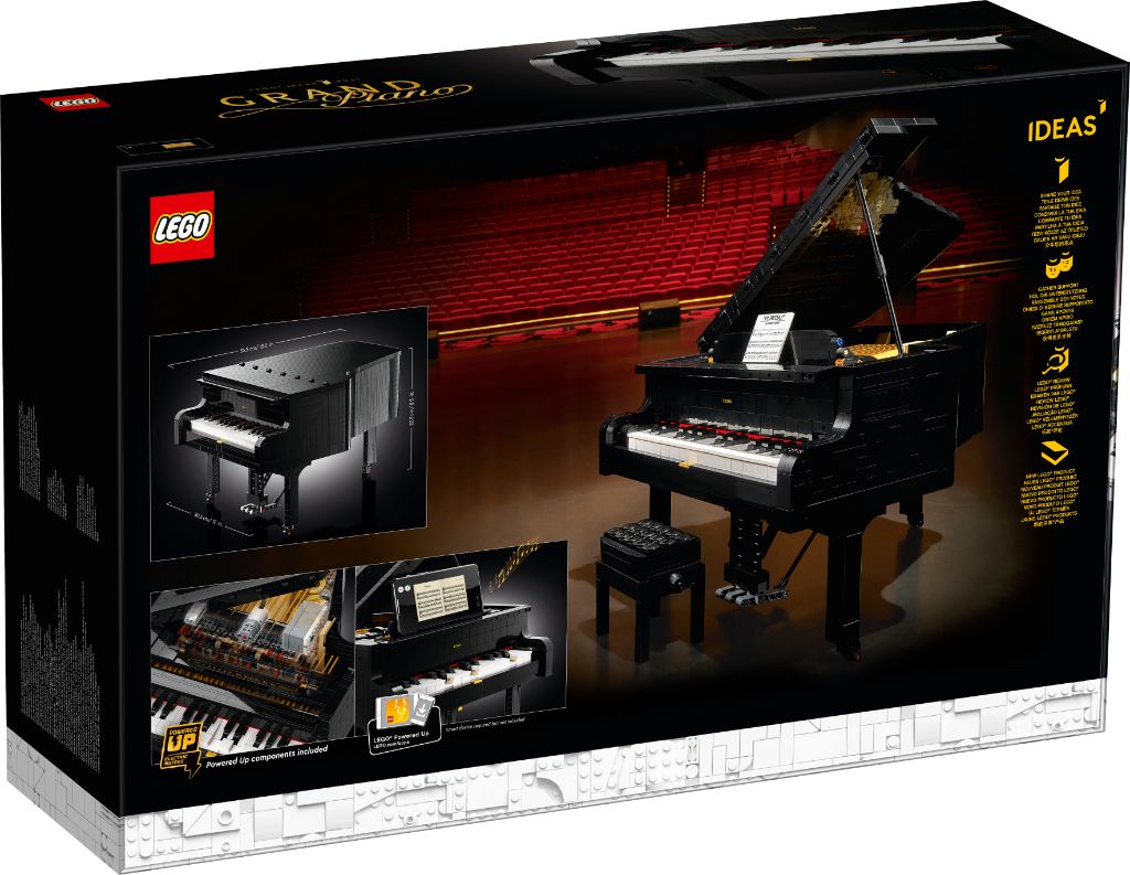 LEGO Ideas 21323 Grand Piano 9