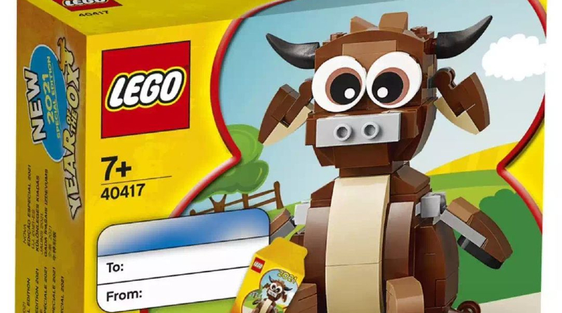 New images of LEGO 40417 Year of the Ox seasonal set revealed