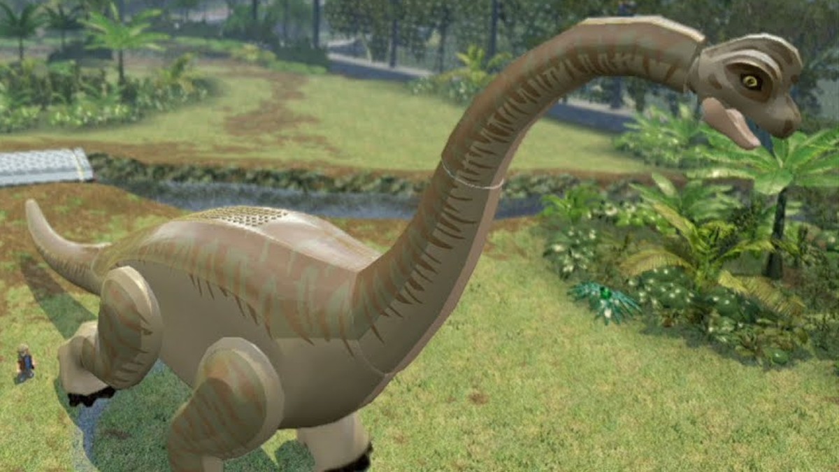 LEGO has a history with brick-built brachiosaurus amid Jurassic Park listings