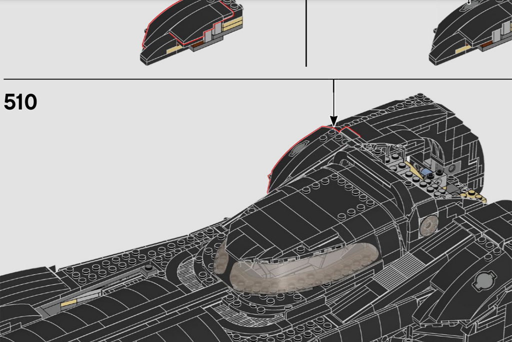 lego batman 76139 batmobile roof change
