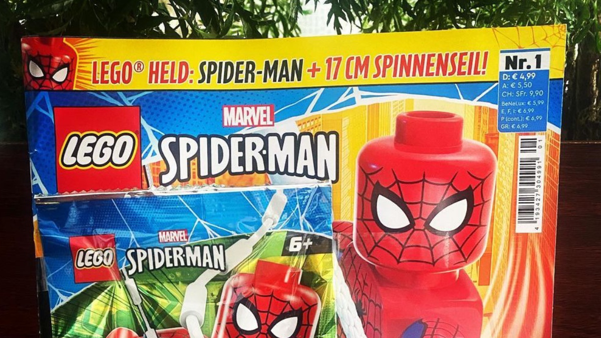 Official LEGO Spider-Man magazine debuts with a minifigure nobody needs