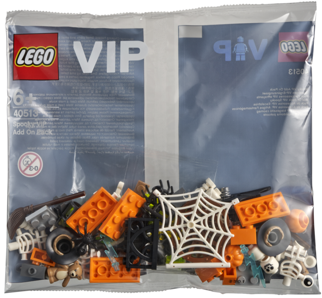 LEGO 40513 Spooky VIP addon pack bag back 1024x947