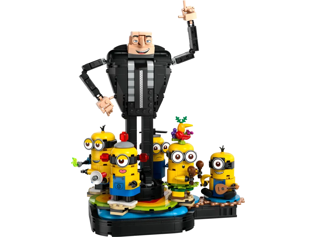 LEGO Despicable Me 4 75582 Brick Built Gru and Minions 3 1024x768