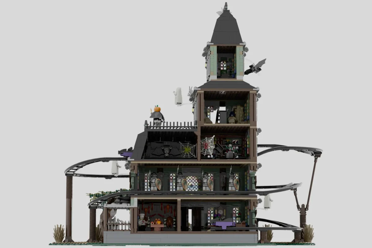 LEGO Ideas scooby doo coaster 2 1200x800