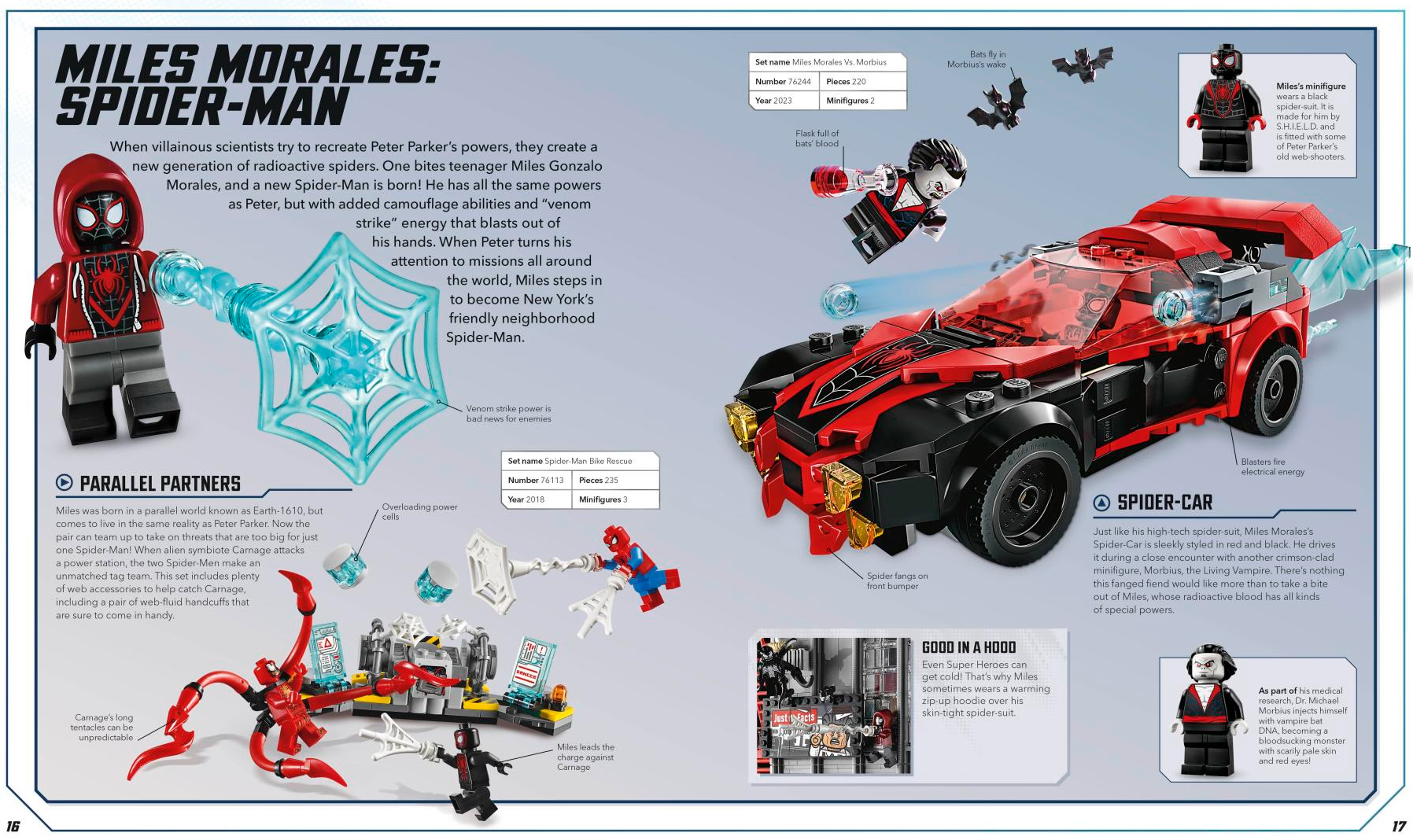 LEGO Marvel visual dictionary page 1