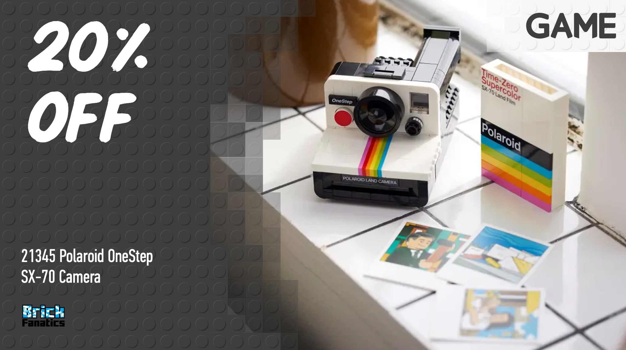 Smile for the camera with this LEGO Ideas deal