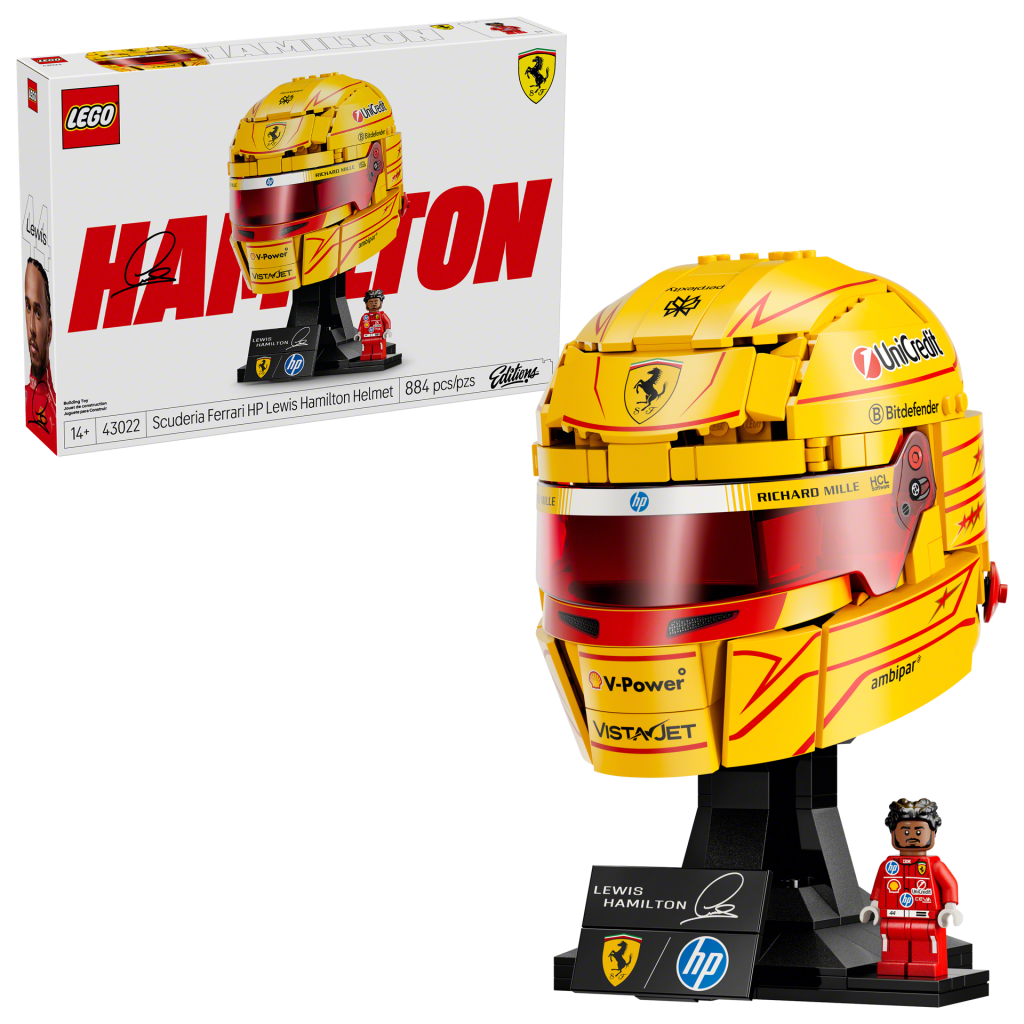 LEGO Editions 43022 Scuderia Ferrari HP Lewis Hamilton Helmet 5 1024x1024
