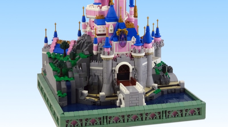 Brick Pic of the Day: Sleeping Beauty Castle