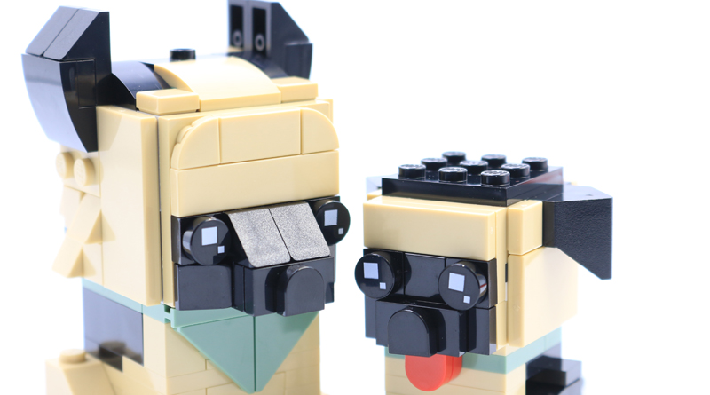 LEGO BrickHeadz Pets 40440 German Shepherd review