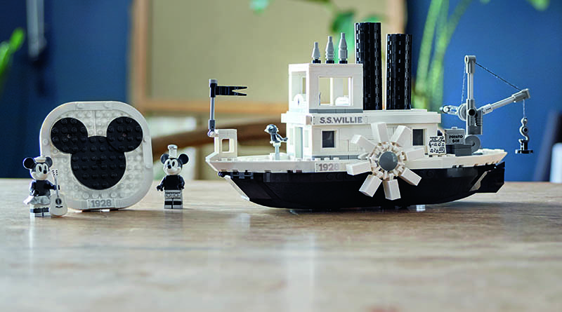 LEGO Ideas Disney Mickey Mouse 21317 Steamboat Willie available now