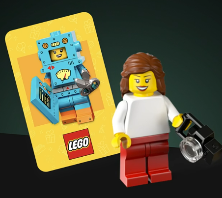lego set reveal customised minifigure
