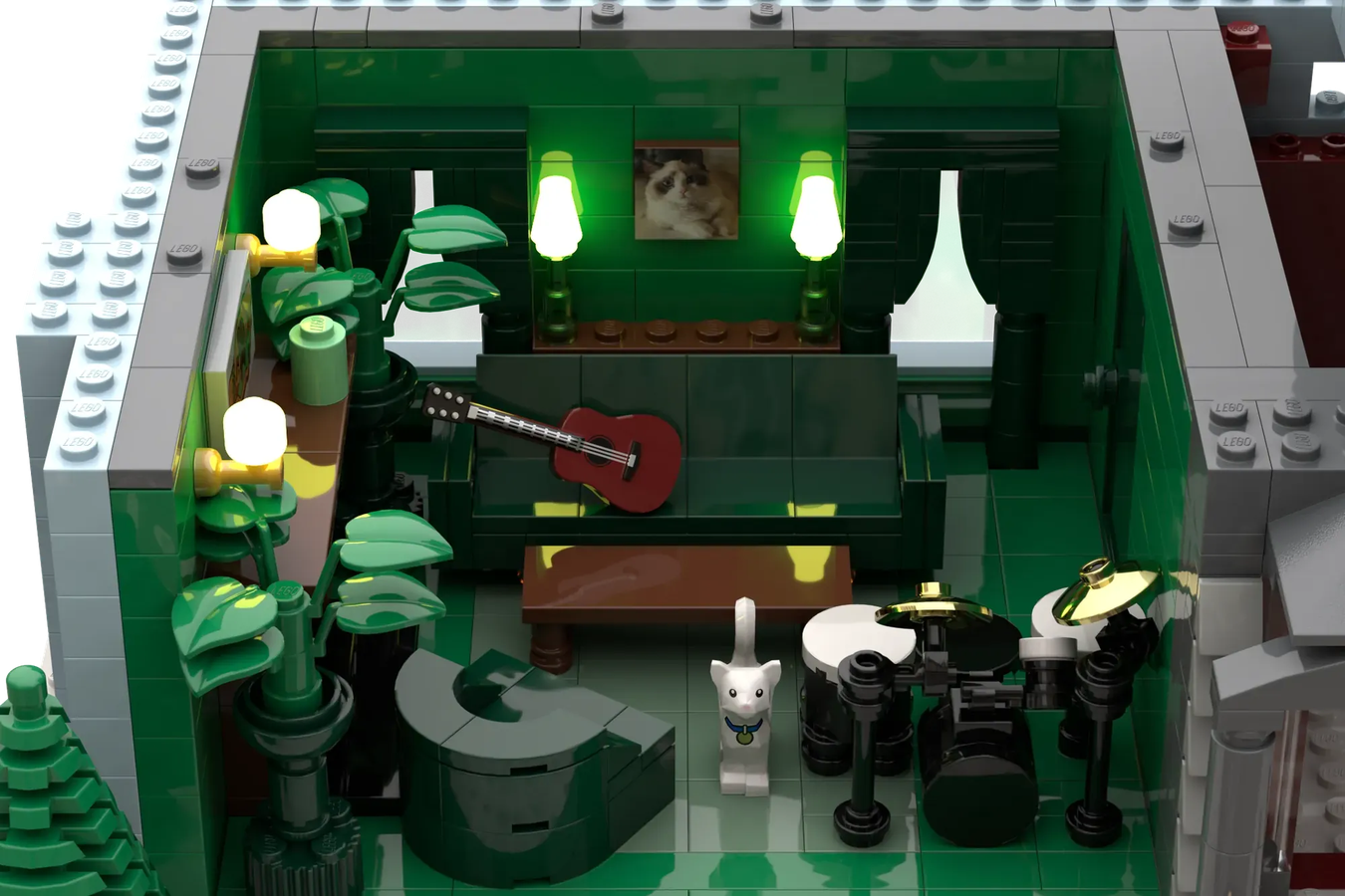 LEGO Ideas Taylor Swift Lover House 9
