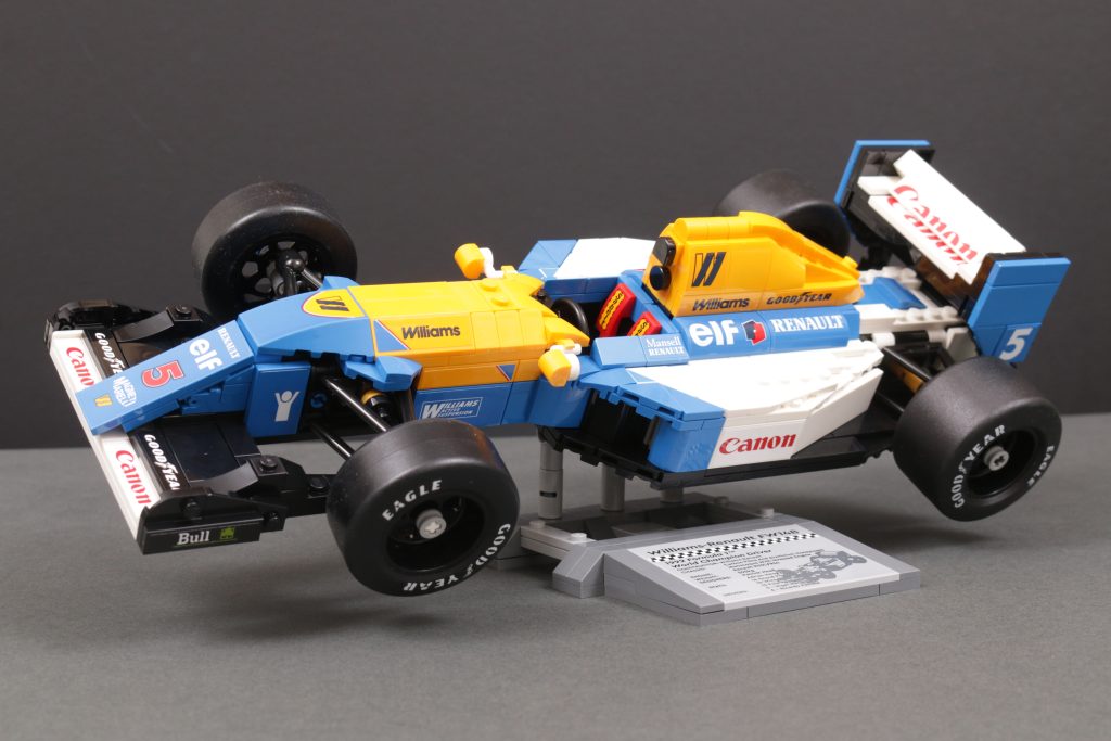 LEGO Icons 10353 Williams Racing FW14B Nigel Mansell review 11 1024x683